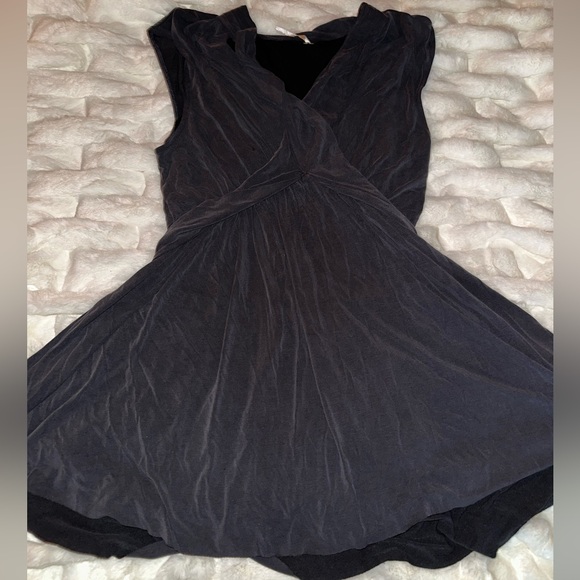 Free People black mini dress size S - Picture 1 of 5